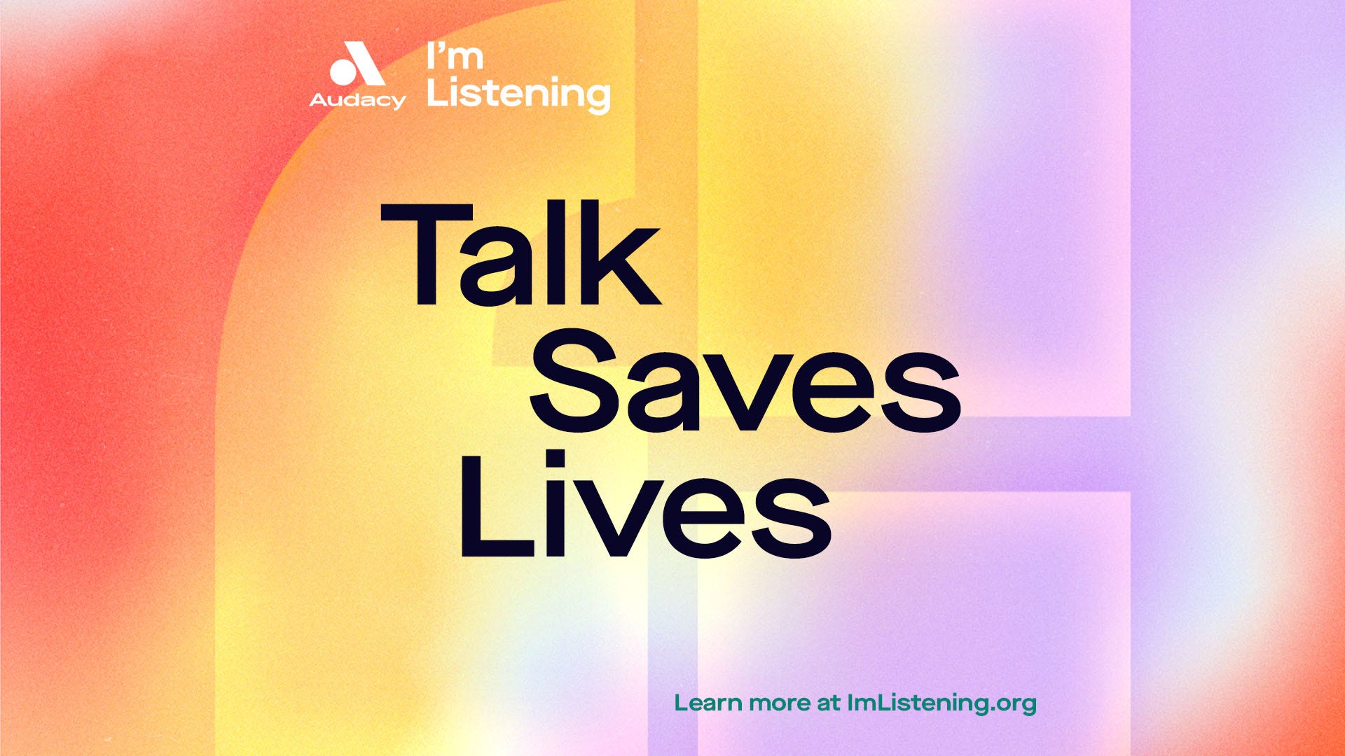 Audacy's annual 'I'm Listening' broadcast returns September 25: Talk saves lives