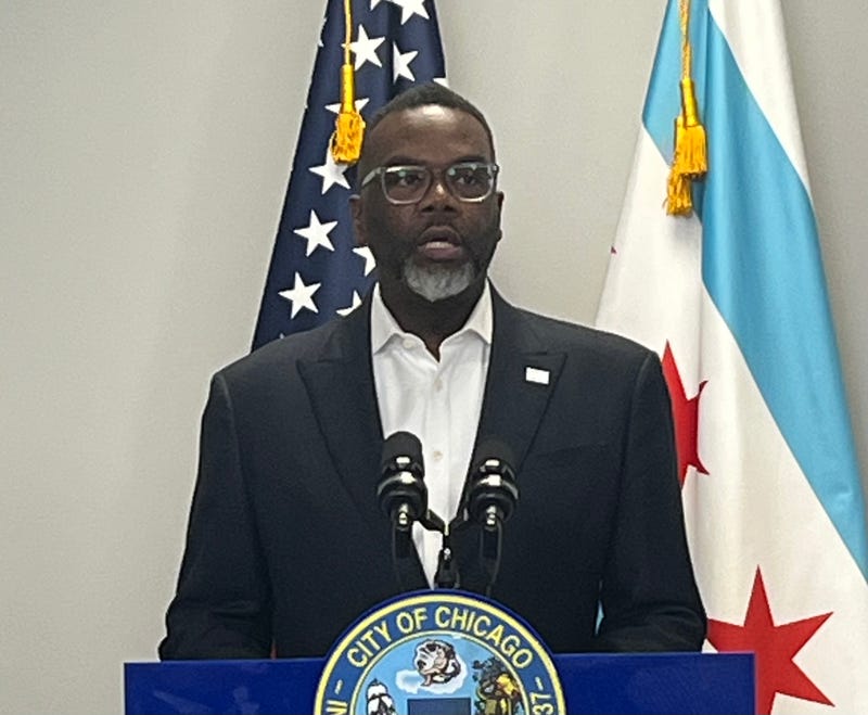 Chicago mayor Brandon Johnson