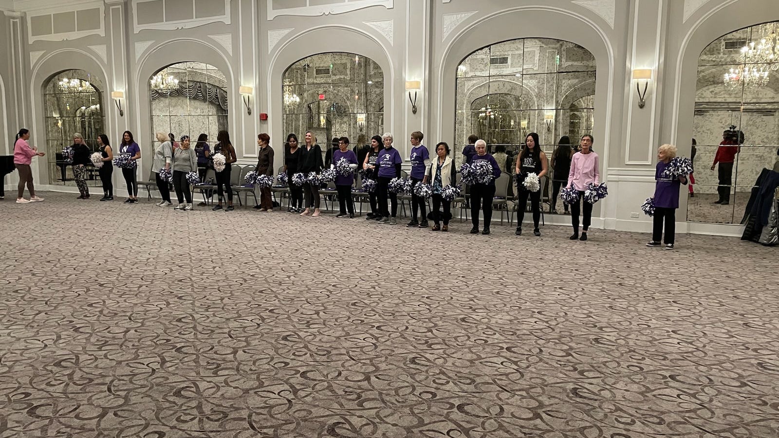 ‘It’s such a hoot’: Evanston seniors to perform with Northwestern cheerleaders