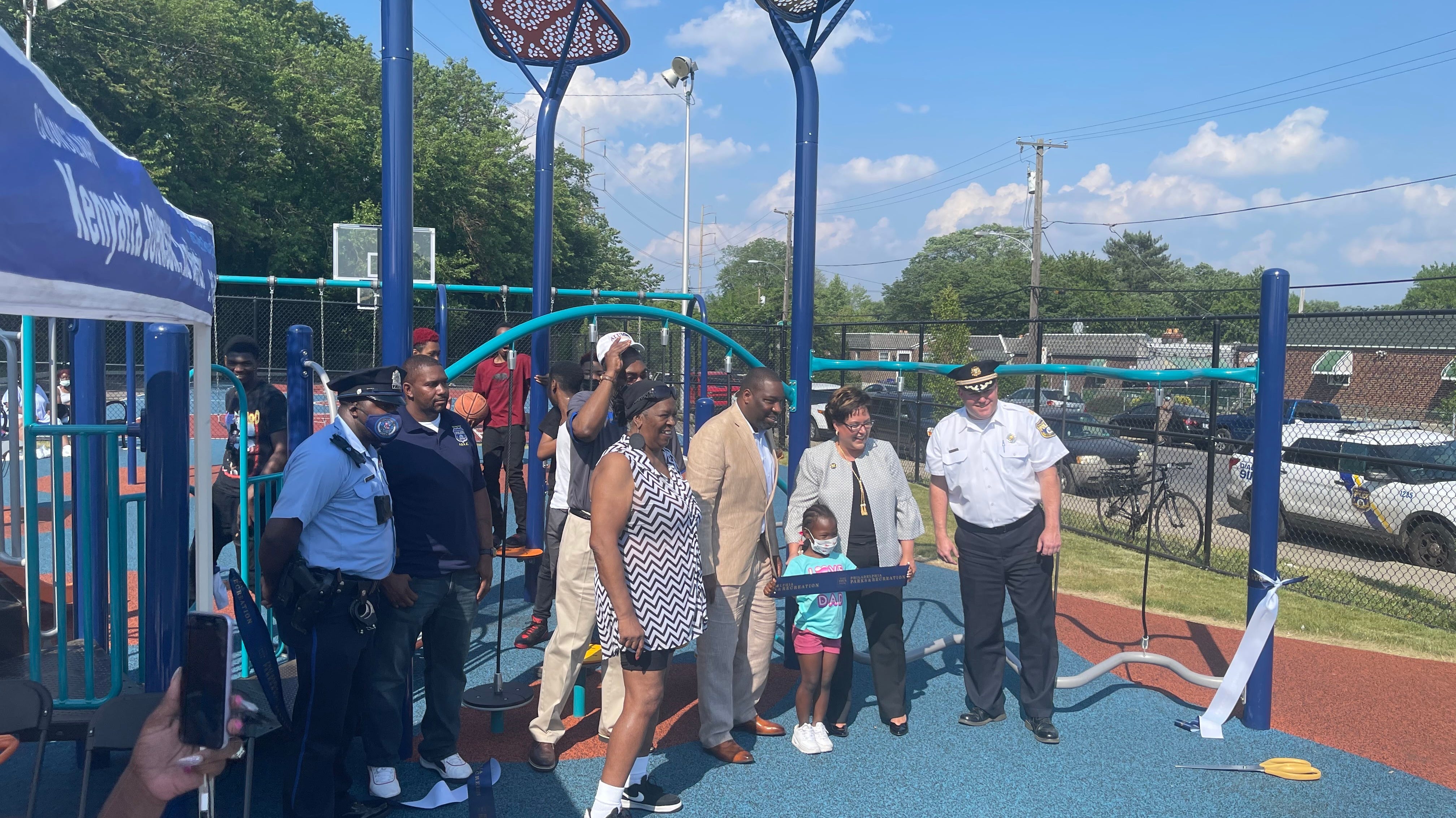 Playground where teen was fatally shot undergoes $380K security renovation