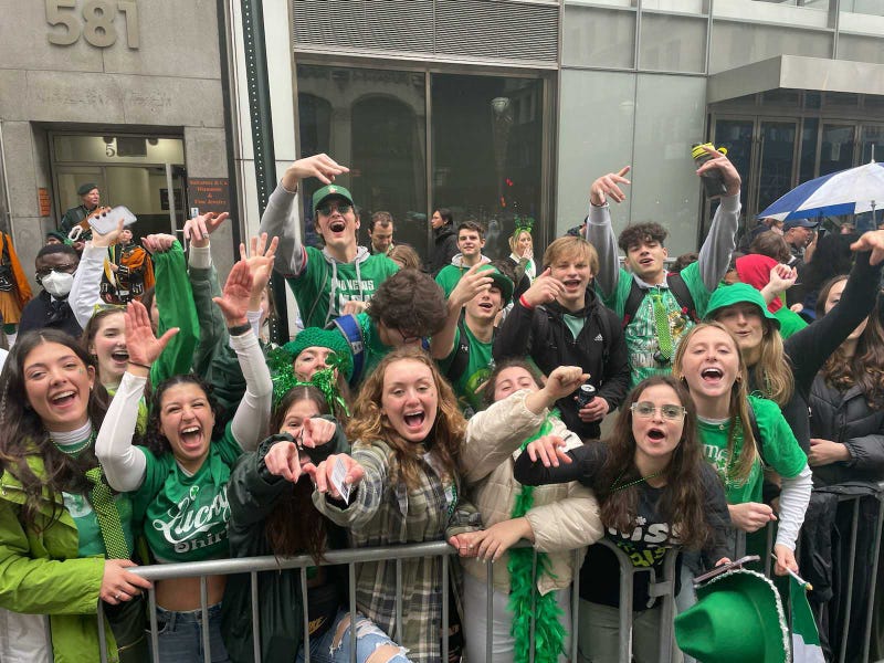 NYC St. Patrick's Day Parade 2022