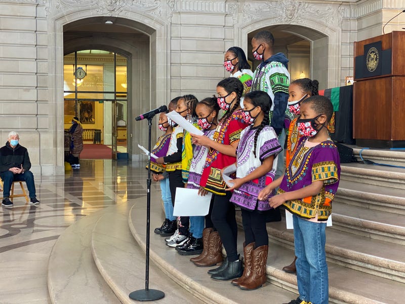 Most of San Francisco’s Kwanzaa celebrations have gone virtual this year due to the COVID-19 omicron variant, save for a special exception on Monday at City Hall.