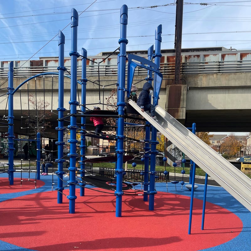 East Poplar Playground on North 8th Street in Philadelphia.