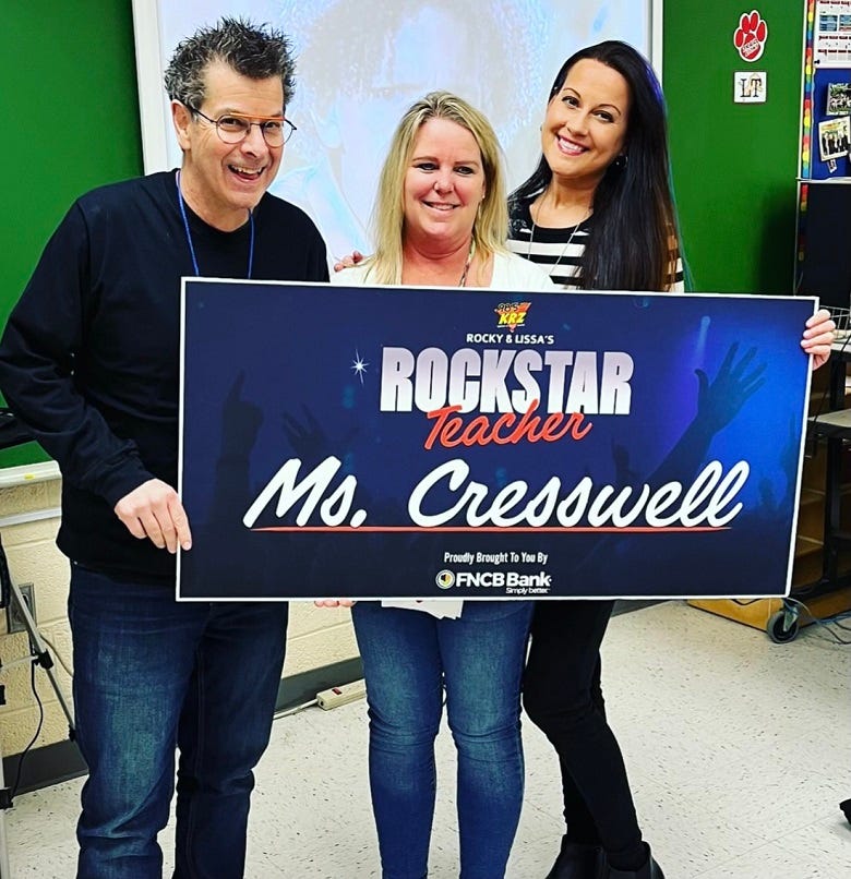 Rocky & Lissa and Ms. Cresswell