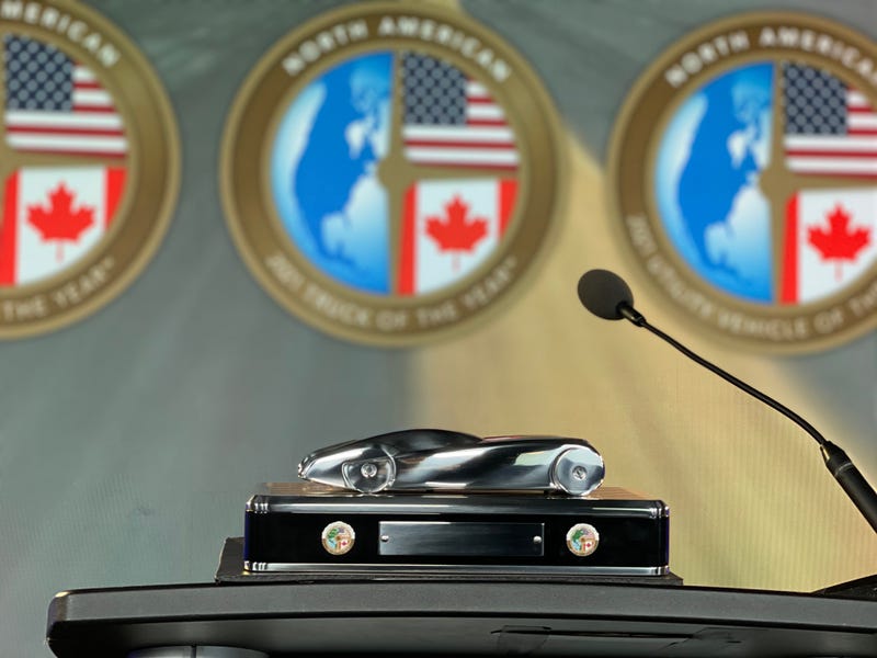 North American Car of the Year trophy