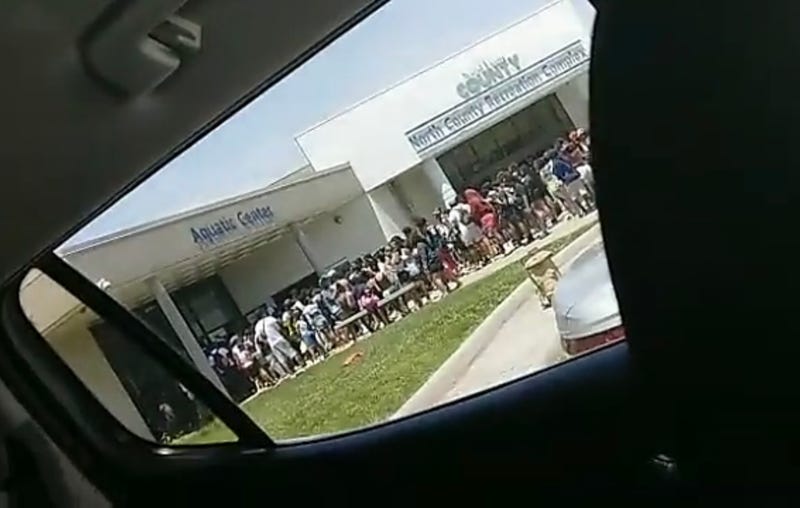 Crowd at North County Recreation Complex