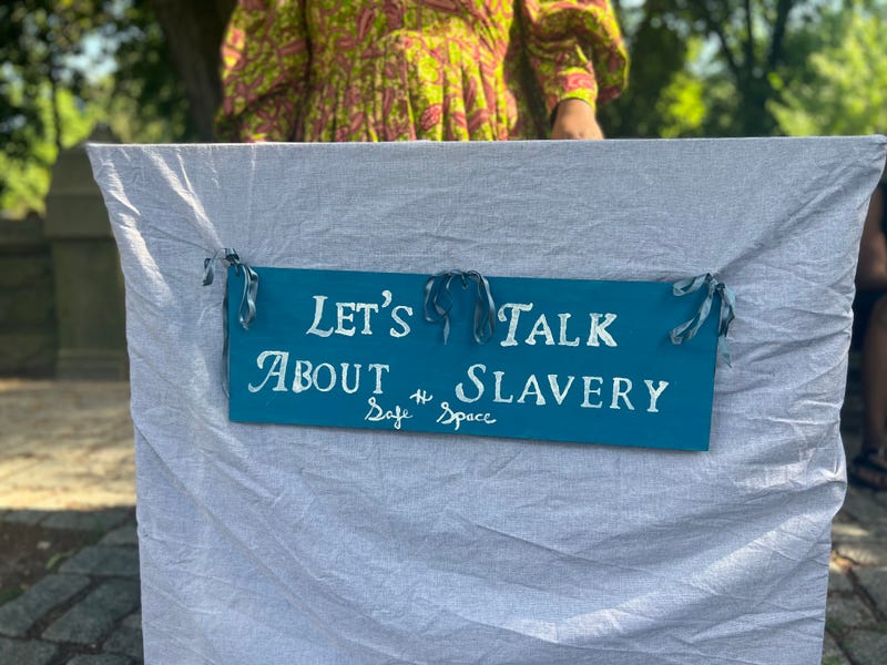 Let's Talk About Slavery Table