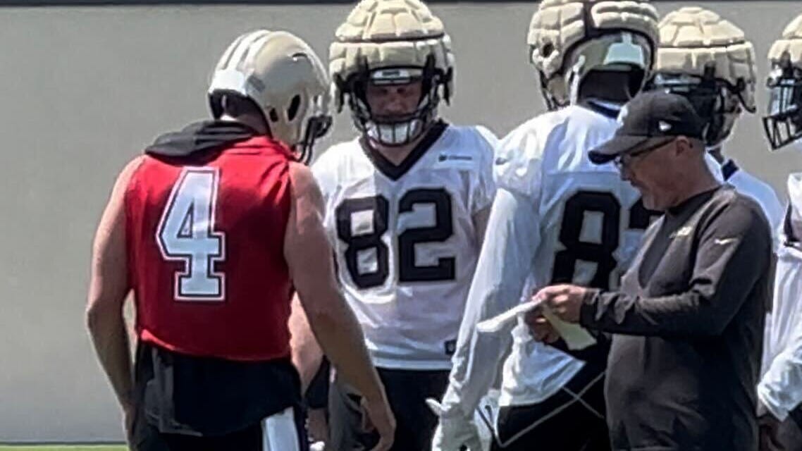 Foster Moreau battled cancer. Now he's battling on field with Saints: 'It's pretty miraculous'