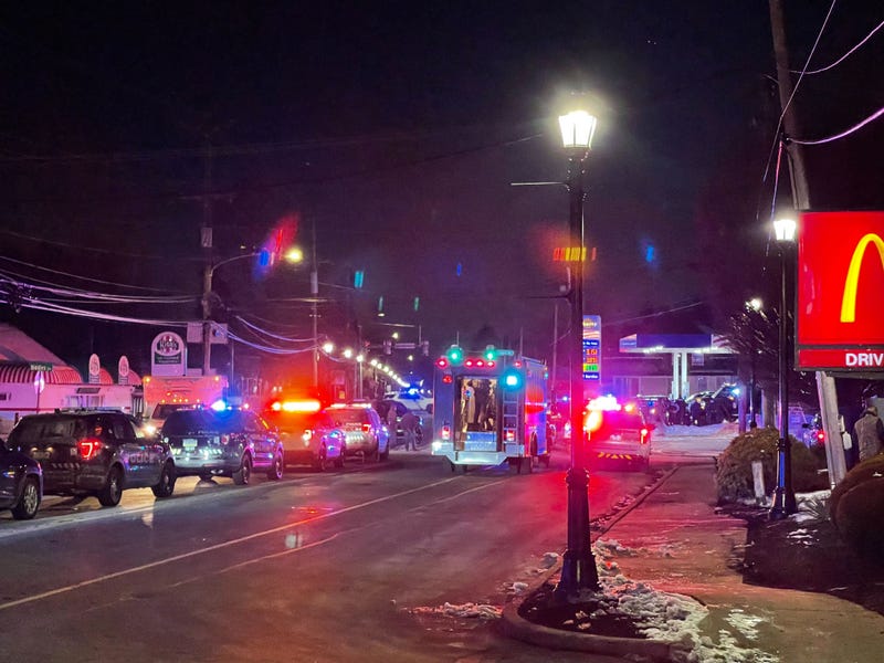 Standoff in Bensalem on Friday, Jan. 24, 2025.