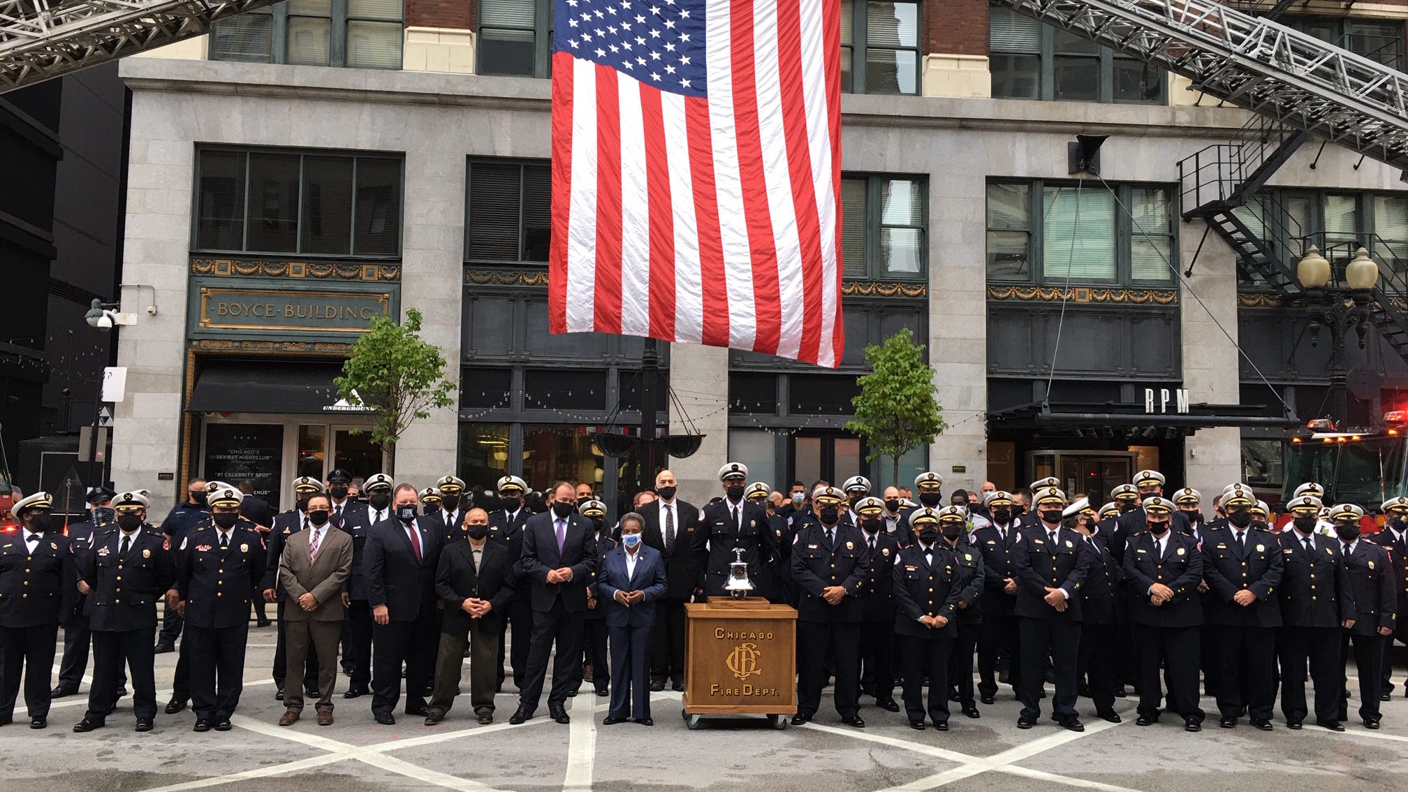 CFD, Mayor Lightfoot Hold Moment Of Silence For 9/11 Victims