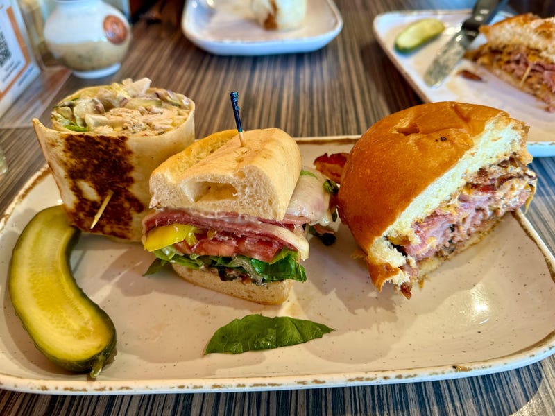 Sandwiches from Mudgie's Deli