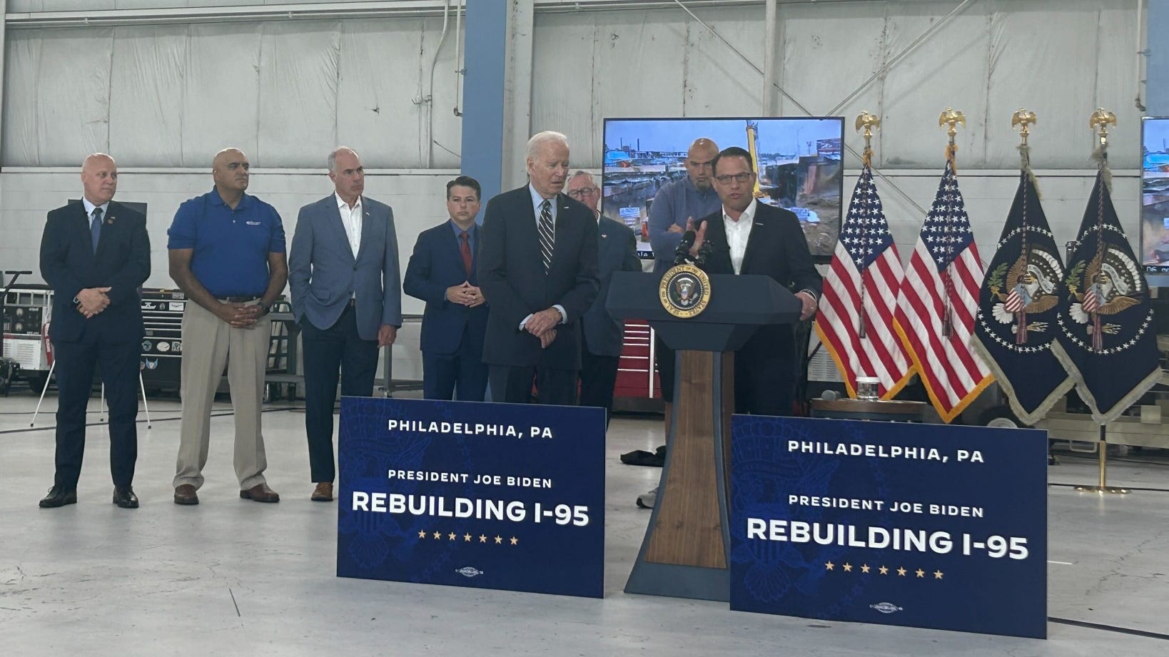 Shapiro: Temporary I-95 fix to open within 'next 2 weeks'
