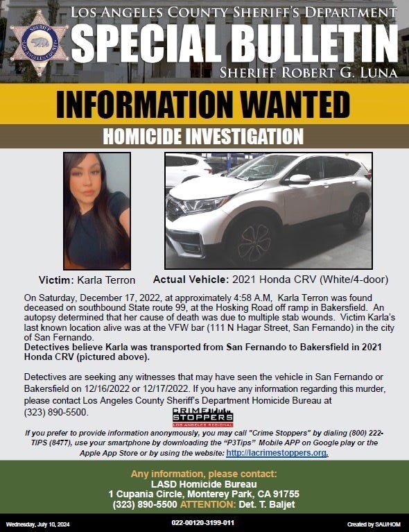 Investigation info