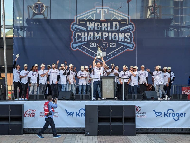 World Series Championship ceremony