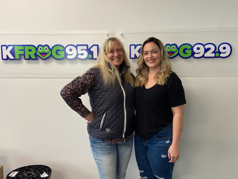 Former foster child Dr. Danisha Keating with K-Frog's Pepper