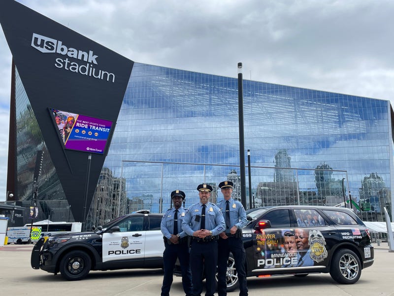 Left to right: Officer Jeremy Randle, Chief Brian O’Hara, Lt Keheung Anderson
