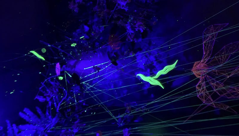 Hari Setiawa's Best in Show-winning display depicts a 24-hour cycle.