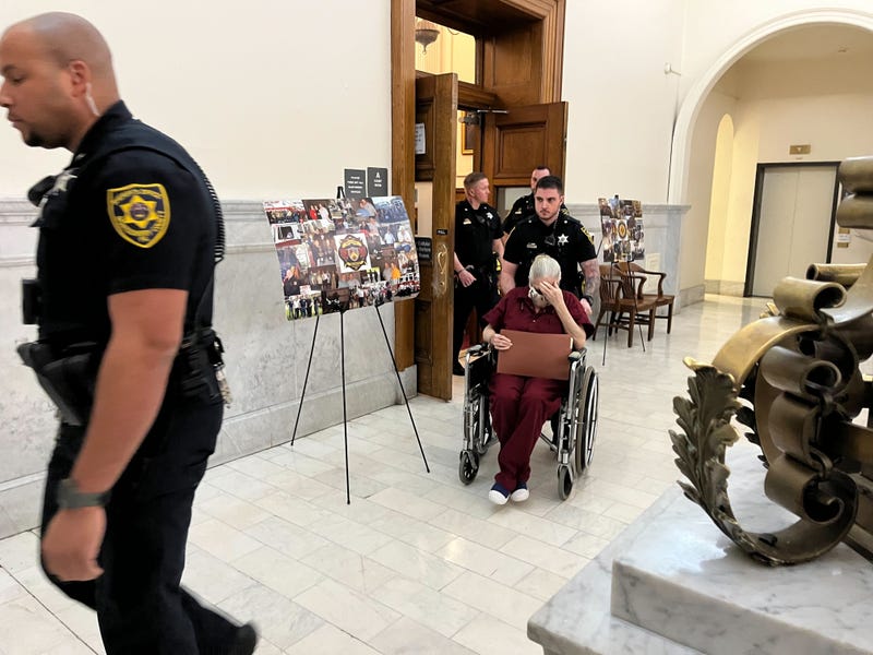 Jacqueline Walker, wheelchair. 