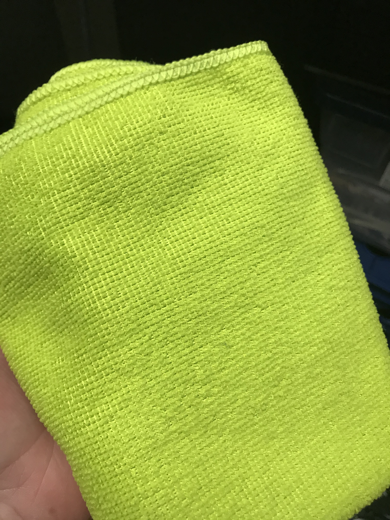 The only thing you're going to need is a microfiber towel 
