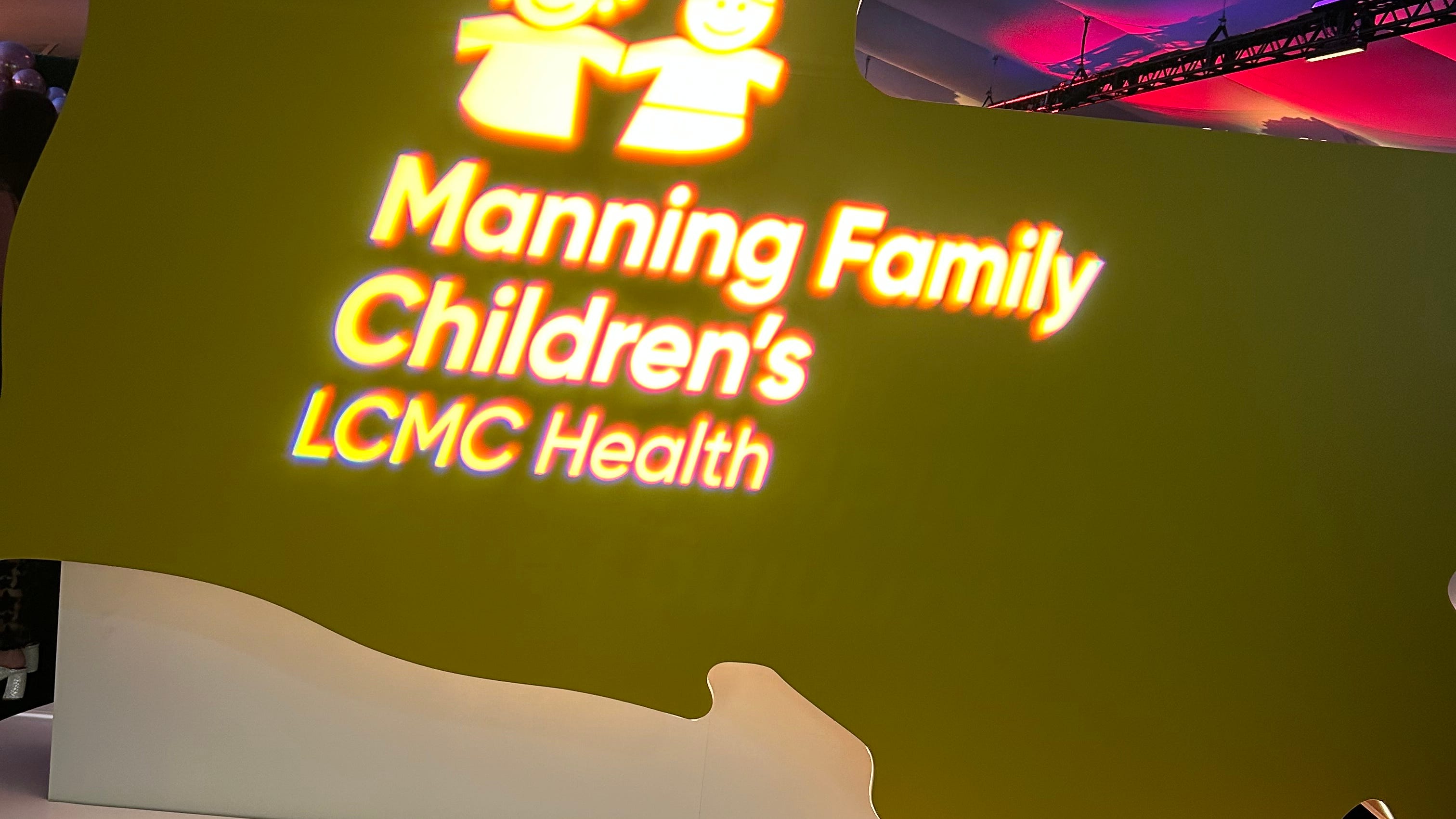 Children's Hospital changes name to honor Manning Family, partnership
