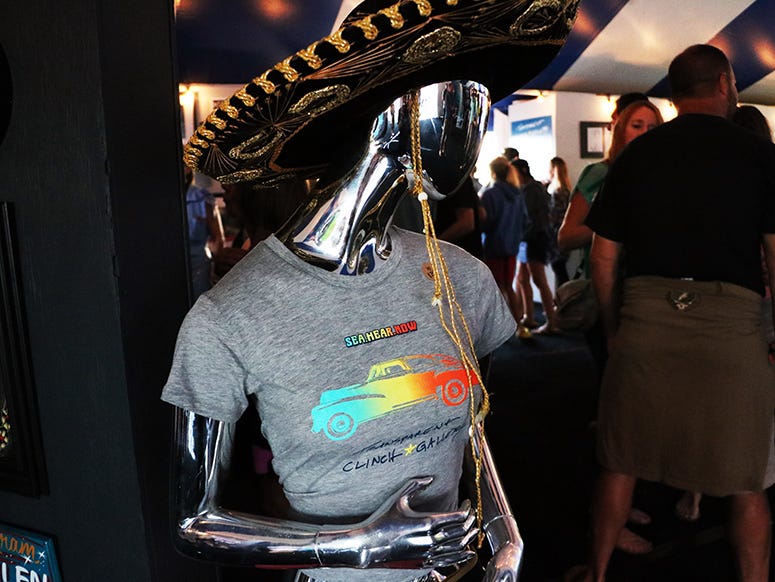 Mannequin in gallery at Sea.Hear.Now