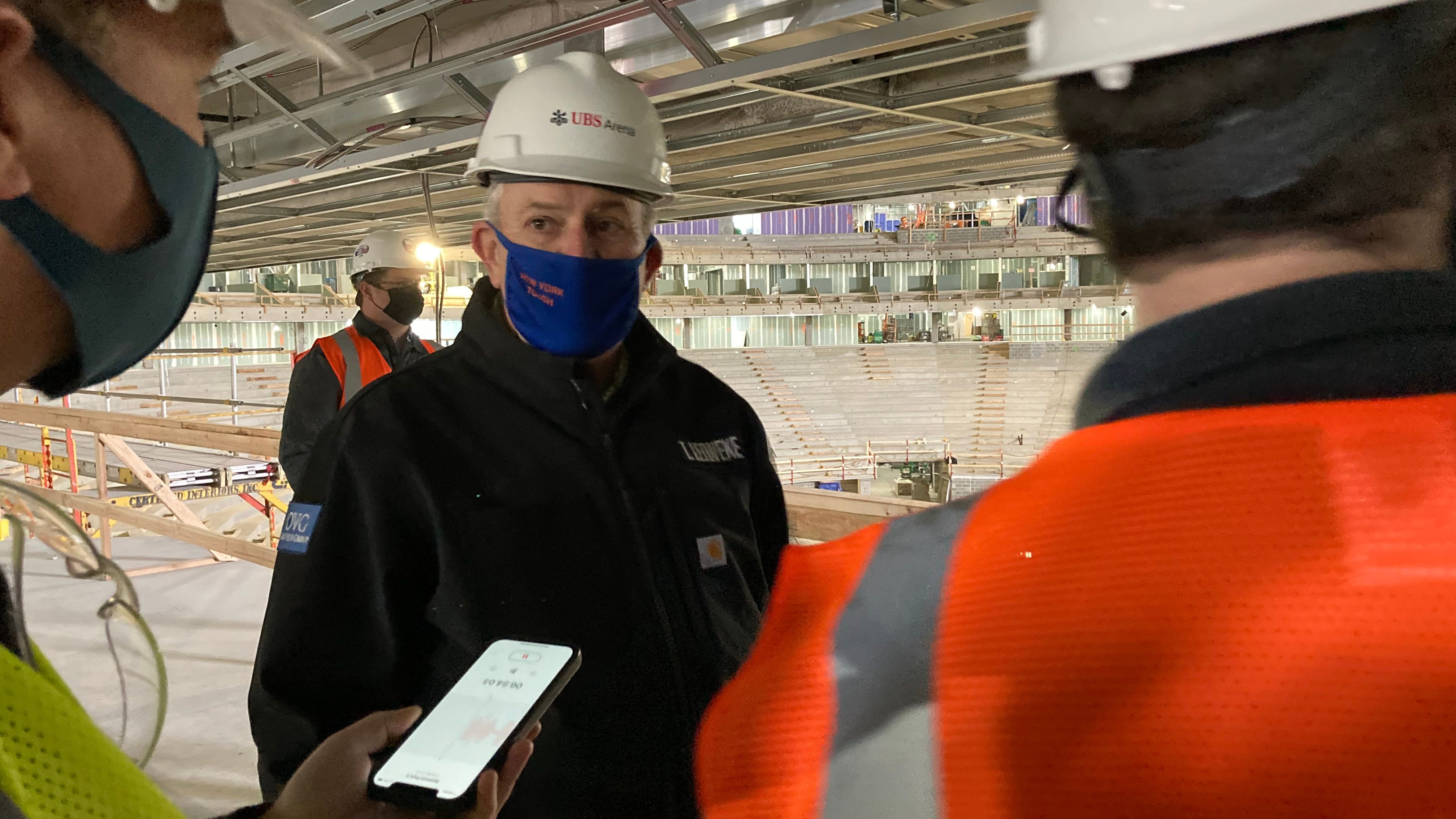 Once friendly Stanley Cup rivals, Lou Lamoriello and Tim Leiweke helped bring together Islanders' new UBS Arena