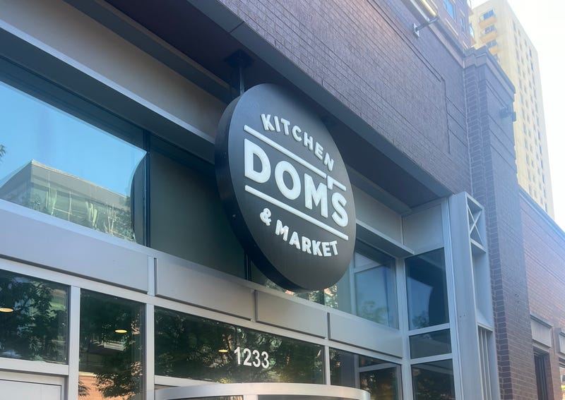 Dom's Kitchen and Market, in Old Town. Owners of the Chicago grocery chain, who also own Foxtrot, closed down all locations of both concepts over one week ago. Since then, food has been visibly going to waste inside of the shuttered stores.