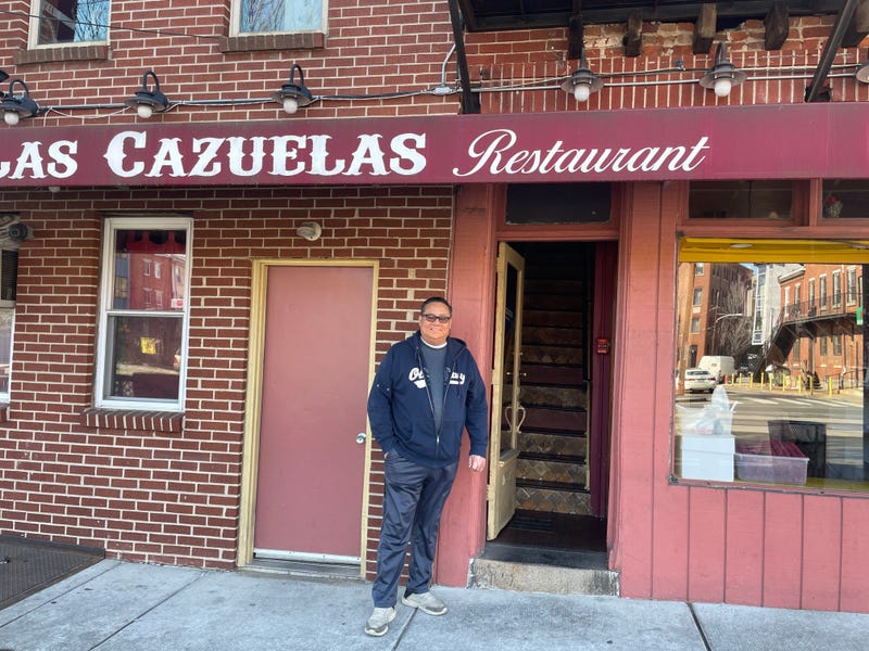 Alfredo Aguilar, owner of Las Cazuelas