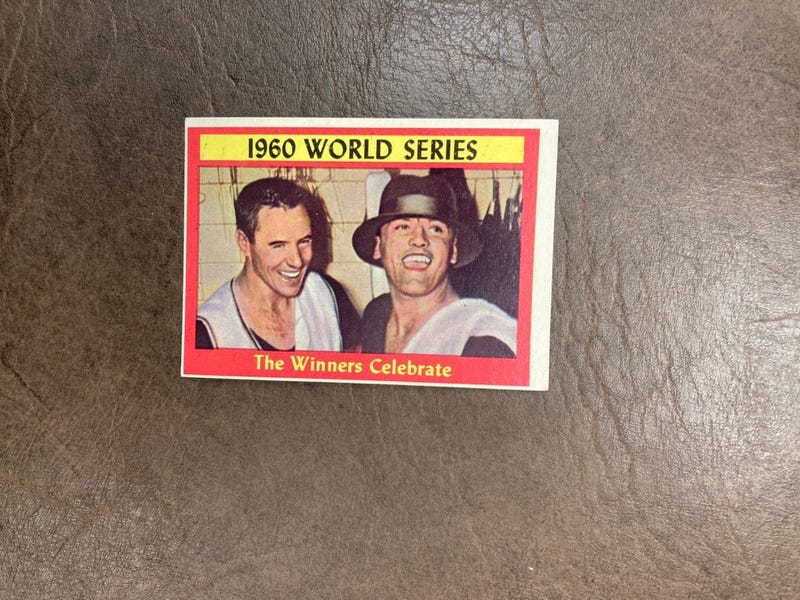 1961 Topps Bill Mazeroski Card