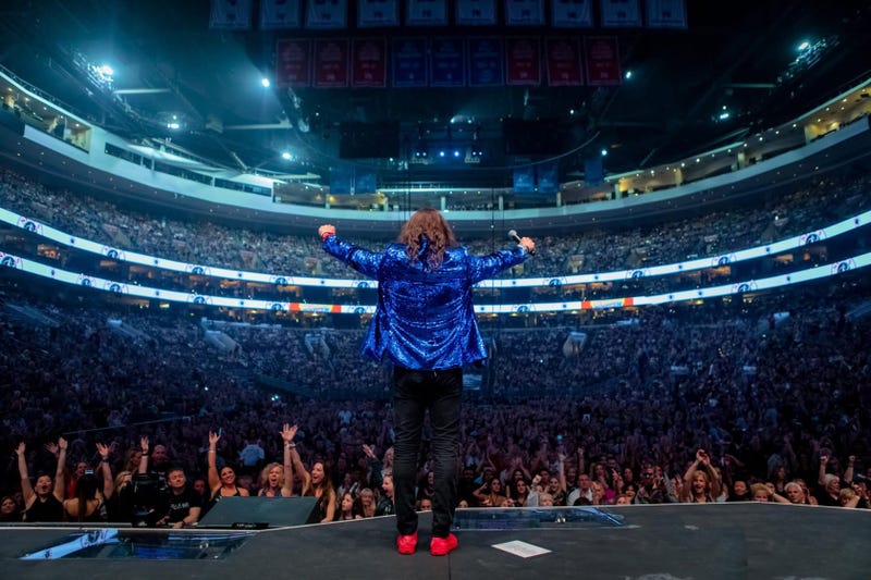 An avid concert-goer, Robert was never going to miss WMMR's 50th birthday concert for Bon Jovi in 2018 at the Wells Fargo Center.