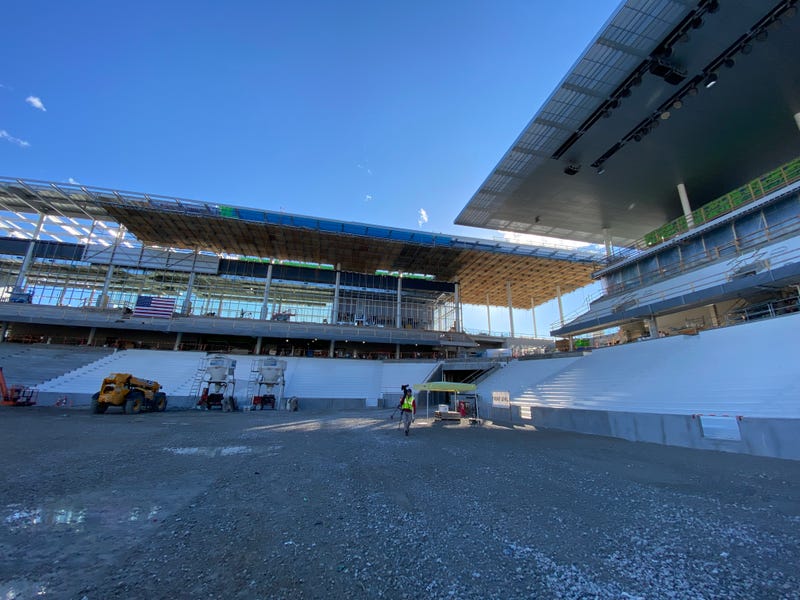 St. Louis CITY SC stadium construction