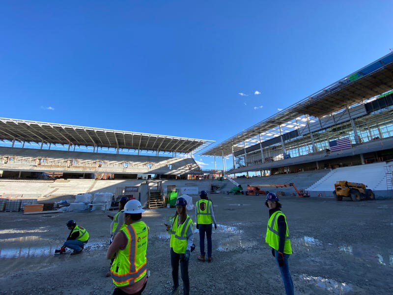St. Louis CITY SC stadium construction