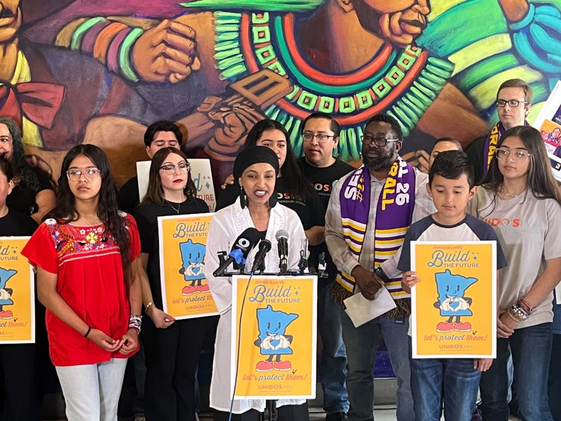 Minnesota DFL Congresswoman Ilhan Omar is taking a wait and see approach to President Biden’s executive order that shields undocumented spouses of U-S citizens from deportation.