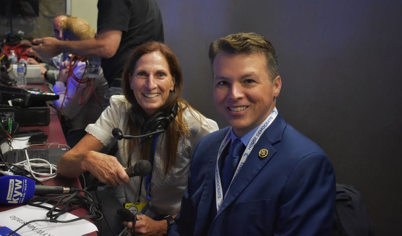 KYW's Pat Loeb speaks with Philadelphia-area Congressman Brendan Boyle on the first night of the Democratic National Convention.