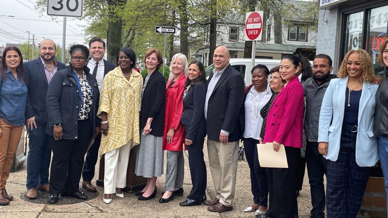 Small business leaders at a meeting in Northeast Philadelphia organized by Councilmember Cherelle Parker.