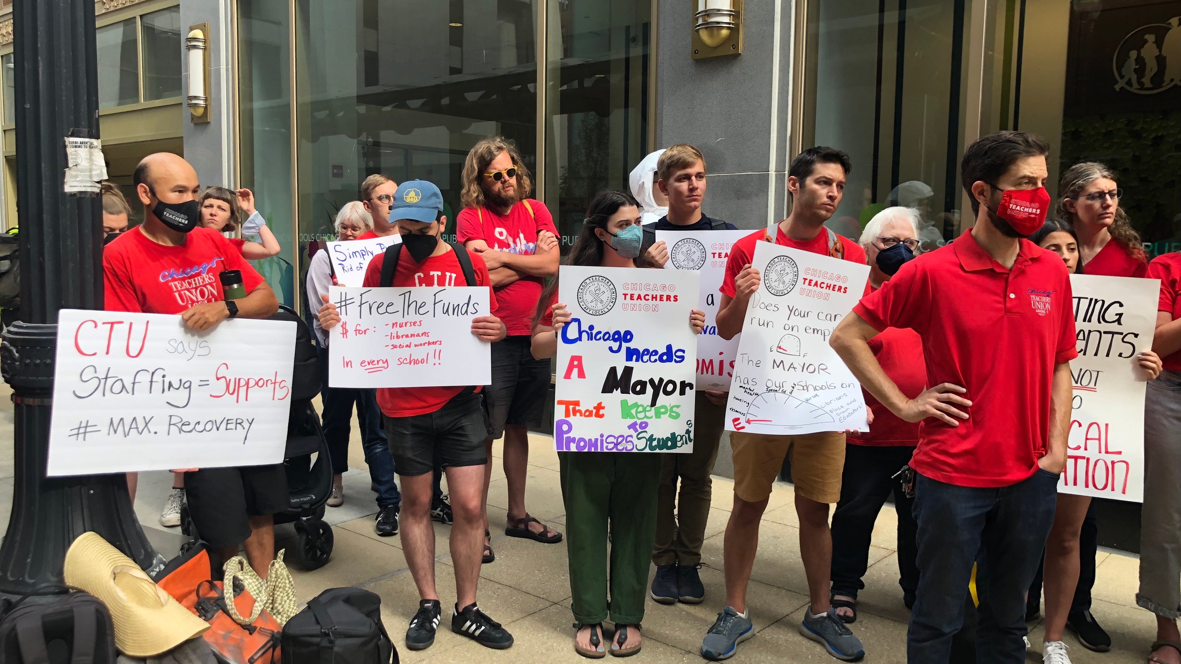 'This is wrong and we will fight:' Chicago Teachers Union respond to potential firing of 2 teachers who protested against the city and General Iron