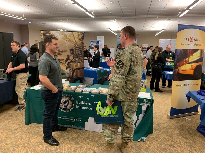 An in-person job fair for vets is Thursday in Atlanta