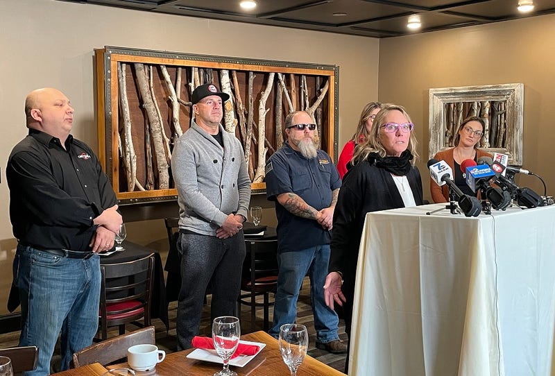 Local restaurant owners at Osteria 166