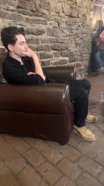 Actor Timothée Chalamet 