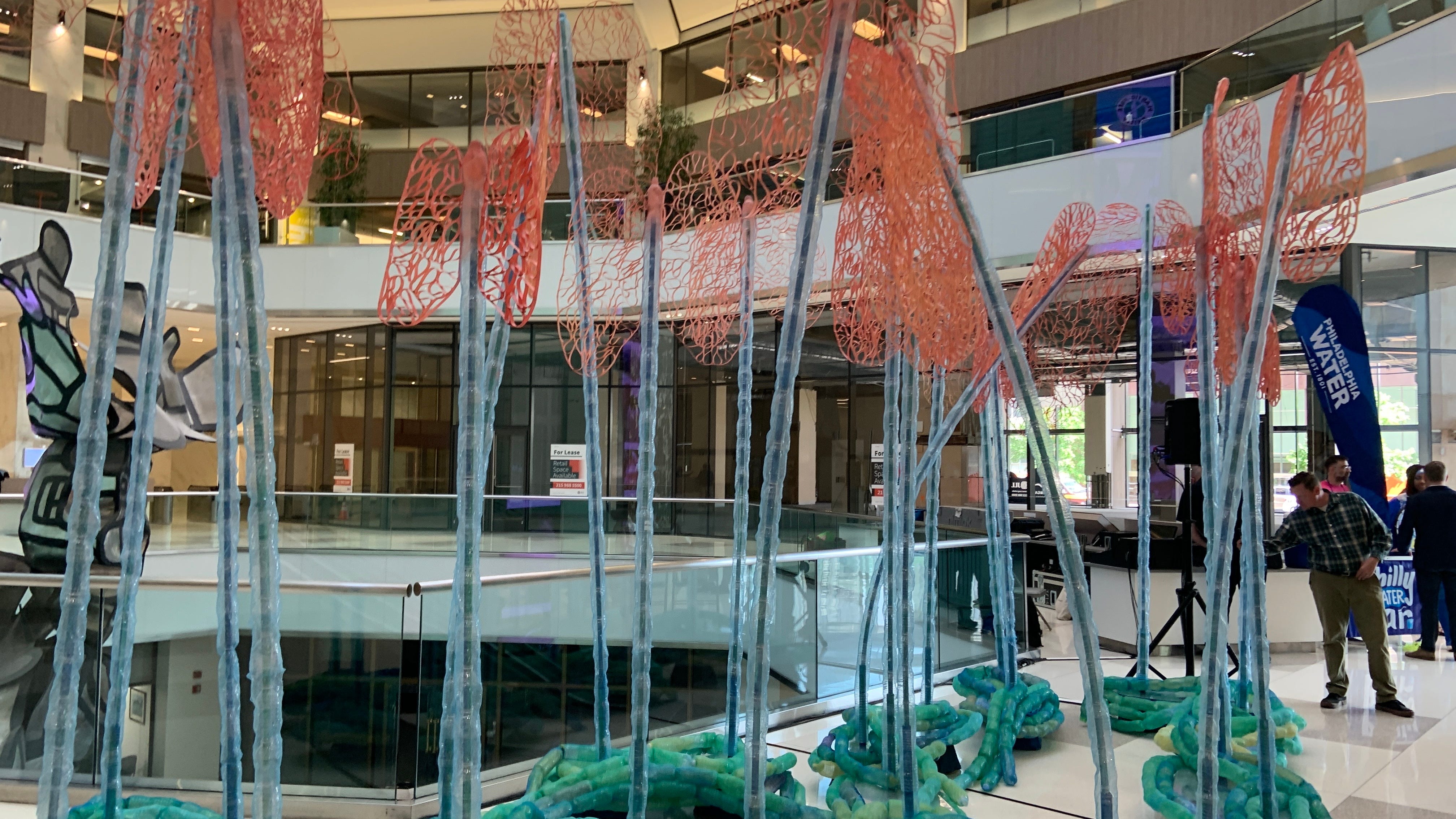 Public art initiative in Philadelphia encourages thinking twice about single-use plastics