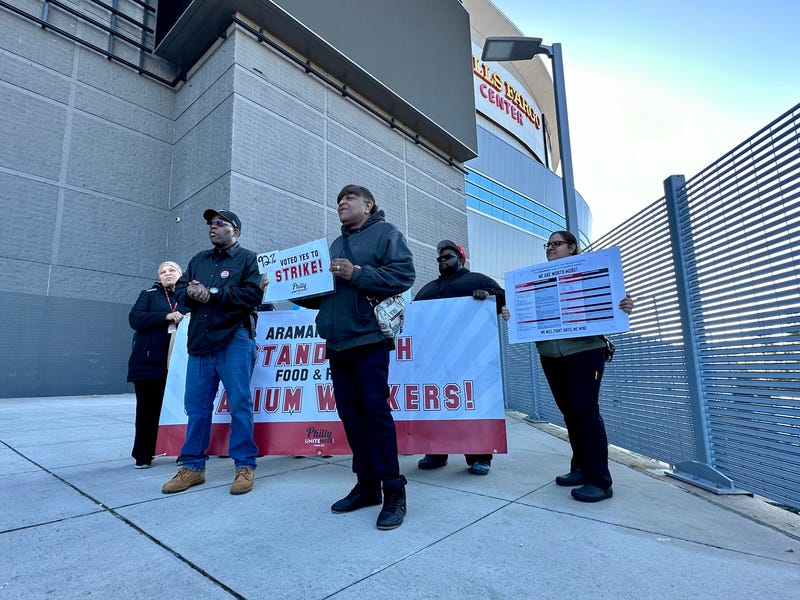 Unite Here Local 274 workers at Wells Fargo Center vote to authorize strike