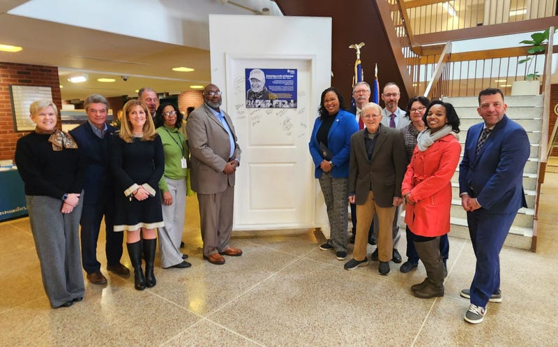 Delaware County honors Jimmy Carter’s Habitat for Humanity work with unique marker: A door