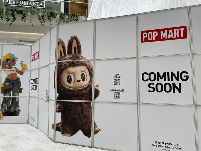 It promises to be the Mall of America's newest "hot spot." The world famous Labubu doll will soon be taking over the Mall of America with the grand opening of Minnesota's first POP MART store.