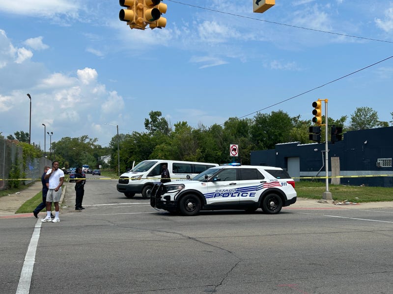 Police on the scene of deadly shooting on Detroit's east side