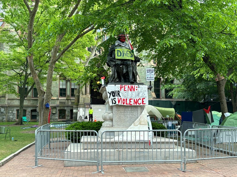 Penn protest encampment 