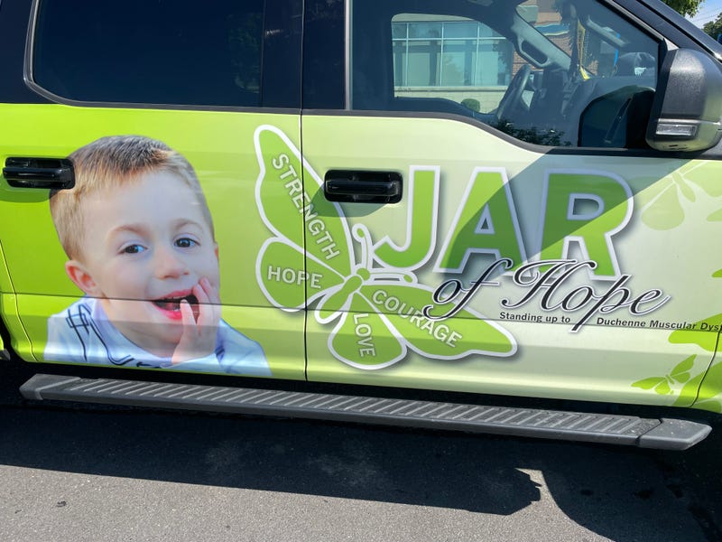 JAR of Hope hopes to raise money for children living with Duchenne Muscular Dystrophy.