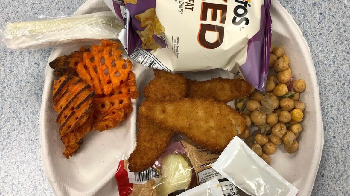 Adams wants to make school meals healthier despite some unpopularity