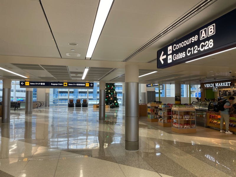 MSP Airport showing off its massive renovation project on Wednesday.