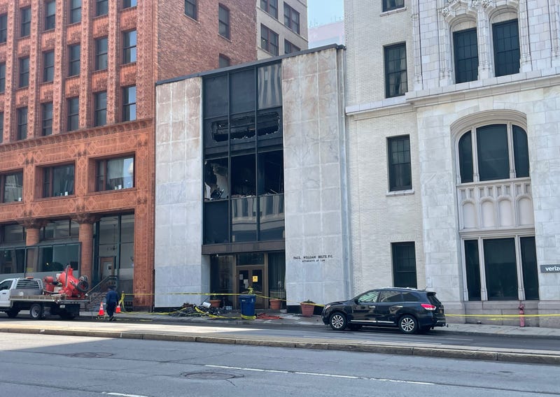 Fire at 36 Church Street in Buffalo