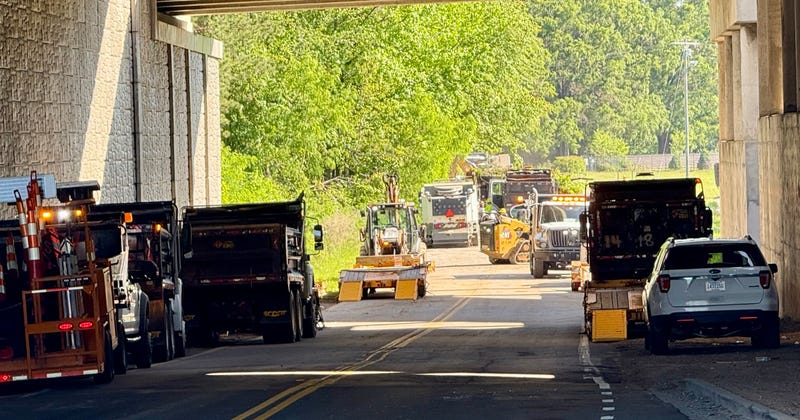 Garlington Road in Greenville is closed between Roper Mountain Road and Woodruff Road due to a sinkhole that partially collapsed the roadway.  Work began Saturday and is expected to continue today.  Officials have set up detours onto Feaster Road.  Expects delays. 